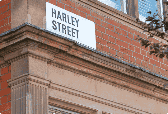 Exterior of Private Doctor Clinic in Harley Street Banner Image 